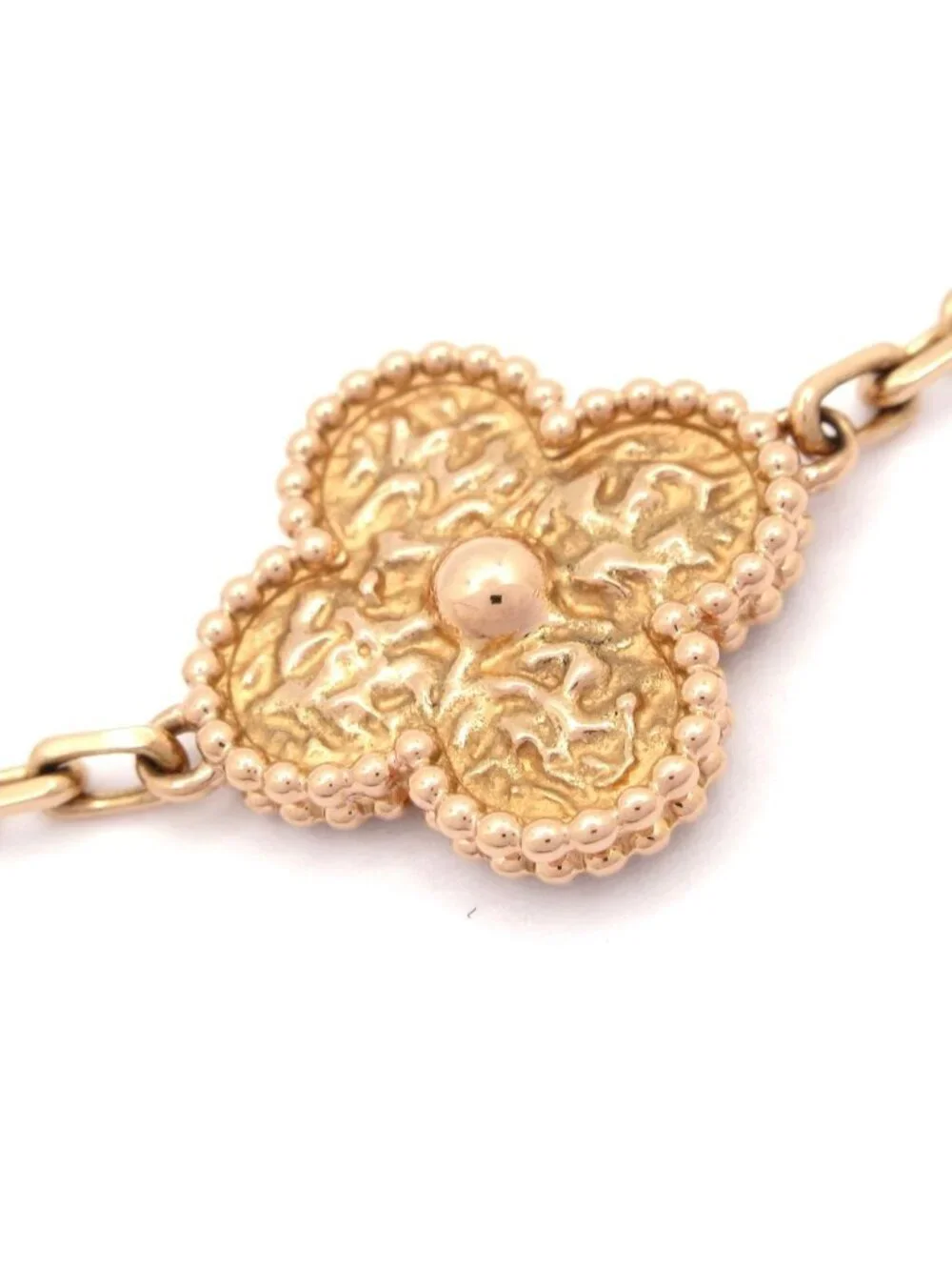 Van Cleef & Arpels Bracelet Vintage Alhambra 18k Pink Gold